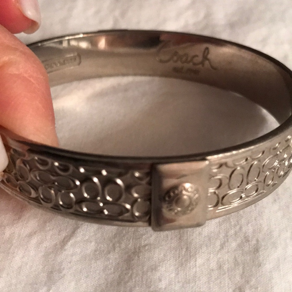 Coach Silver Bangle - image 2